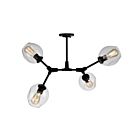 Plafonnier semi-encastré Artcraft Organic JA14024BK 100W noir