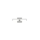 Luminaire de vanité LED Tivoli 14" Artika 14VAN-TI-MB 12W noir mat