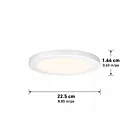 Artika 9FLPR-SP3-WHJ-12PK 18W Blanc LED Plafonnier encastré