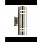 Applique murale d'extérieur Voltz Artika AMP74 150W 2-lumières argent