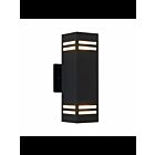 Applique murale d'extérieur Strike Artika C7SQ-BL-RN 150W 2-lumières noir