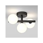 Plafonnier LED température CCT au choix Artika FM-BLC-BL 15W Noir mat