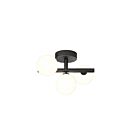 Plafonnier LED température CCT au choix Artika FM-BLC-BL 15W Noir mat
