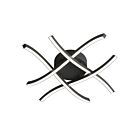 Plafonnier LED Dillon Artika FM-DIC-BL 24W noir mat