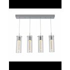Suspendu LED Essence Artika OME59B-HD2 104W 4-lumières chrome