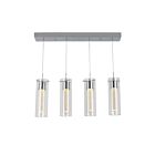 Suspendu LED Essence Artika OME59B-HD2 104W 4-lumières chrome