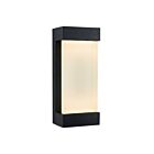 Applique murale d'extérieur LED Glacier Artika OUT-GL-ONBL 9.3W aluminium noir