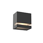 Luminaire mural LED d'intérieur/d'extérieur carré Valor Artika OUT-VS-MB 18W noir