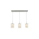 Suspendu LED Crystal Cube Artika PDT-3CC 13W 3-lumières chrome