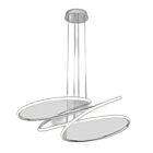 Suspendu LED Swirl Butterfly Artika PDT-SBC-CR 26W chrome