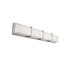 Luminaire de vanité Subway Artika TRK4SUB-ON verre propre