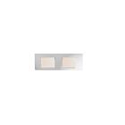Luminaire de vanité Frosted Cube Artika VAN2-FC-CR 12W 2-lumières chrome