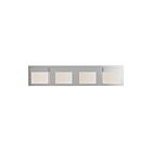Luminaire de vanité à LED Frosted Cube Artika VLFC-CCA 92W 4-lumières