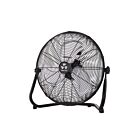 Banvil FF18S-B 100W Noir Ventilateur sur pied avec support mural