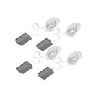 Bazz DISK360W4 9W 4" Blanc mat LED Cardan Lumière encastrée 3000K Paquet de 4