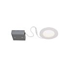 Luminaire encastré LED température CCT au choix 4" Bazz DISK4CCT4W 11W blanc mat