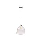 Suspendus sur tige Bazz p16796cl Aira 1-lumière Noir 6w