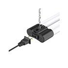 Bazz PSHOP3BK 40W Noir LED Lampe atelier 4000K