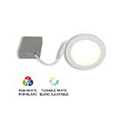 Luminaire encastré intelligent 6" LED WiFi Bazz SLDSK6RGBTNWWF 12W Blanc