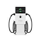 Breez EV BEV-L3-C40-25-PM Double 40 kW Compact Dcfc 25 pieds Montage sur socle Câble/Ccs1