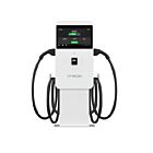 Breez EV BEV-L3-C40-25-PPM Double 40 kW Compact Dcfc 25 pieds Montage sur socle Câble/Ccs1 avec Pos