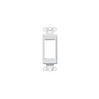 Leviton 41649-W Insertion verticale blanche pour un groupe
