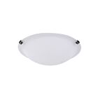  Plafonnier Canarm bronze huil&eacute; 2 lumi&egrave;res IFM161213