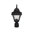 Lampe sur poteau Canarm noire 1 lumi&egrave;re IOL1310