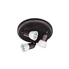 Plafonnier James Canarm bronze huilé 3 lumières ICW356A03ORB10