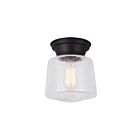 Plafonnier Mill Canarm bronze huilé 1 lumière IFM623A08ORB
