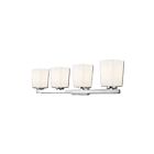 Applique murale Hartley Canarm nickel brossé 4 lumières IVL472A04BN