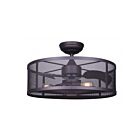 Ventilateur LED 24" Canarm ARRIS II CF24ARP3ORB bronze huilé
