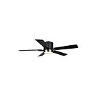 Ventilateur de plafond QUINN 52" Canarm CF52QUI5BKG 20W noir mat avec de l'or