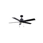 Canarm CF52ROM5BK-ES 20W 5-Blades Noir mat 52" Ventilateur de plafond à LED