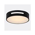 Canarm Niven CL-19-13-BK 1-Lumière Noir mat Plafonnier