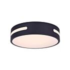 Canarm Niven CL-19-13-BK 1-Lumière Noir mat Plafonnier
