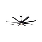Ventilateur de plafond 72" Canarm EZRA CP72EZR8BK 20W 8-lames Noir mat