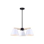 Lustre HARLYN Canarm ICH1124A03BWW 180W 3-Lumières Noir mat