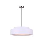 Canarm Landra ICH1148A03BN21 3-Lumières Nickel brossé Lustre à tige