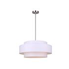 Canarm Landra ICH1148A03BN22 3-Lumières Nickel brossé Lustre à tige