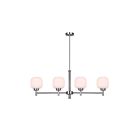 Canarm ICH1200A04BN 4-Lumières 240W Nickel brossé Lustre