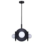 Canarm ICH1210A04BK9 3-Lumières 160W Noir mat Lustre