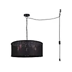 Canarm ICH2177B05BK23 5-Lumières 300W Noir mat Lustre