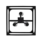 Canarm ICH2180B03BK14 3-Lumières 180W Noir mat Lustre