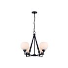 Canarm ICH2257B04BK Nella 240W Noir mat Lustre