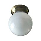 Plafonnier Canarm ICL901 1-lumière 60W laiton antique