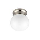 Plafonnier Canarm Nickel brossé 1 lumière ICL9BN