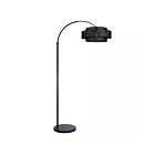 Canarm Bellany IFL1149A82BK-BPR 1-Lumière Noir Mat 150W Lampe sur pied