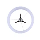 Canarm IFL2127B63BKW 1-Lumière 150W Noir mat Lampe sur pied