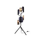 Canarm IFL2280B67BKG Zyric 360W Noir mat Lampe sur pied